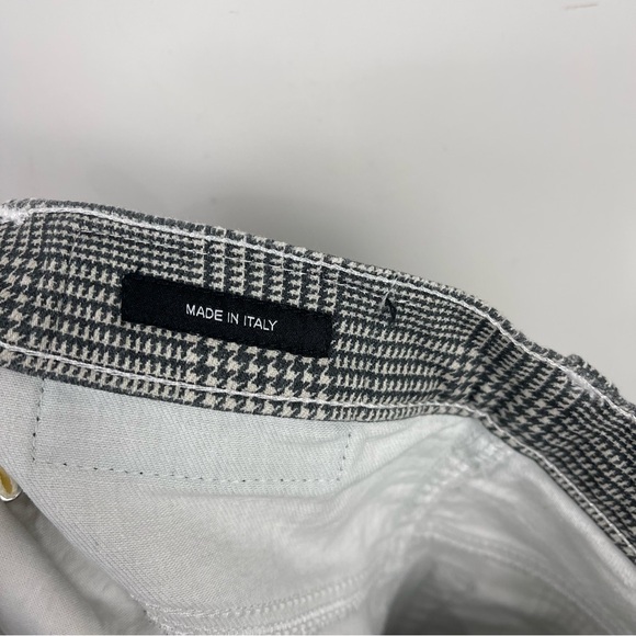 R13 Jane Jeans Wide Leg Jeans Printed Glen Plaid Size 26 Grunge Streetwear Denim - Picture 14 of 15